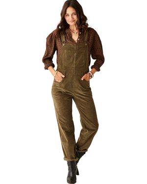 Carve Designs Jason Cord Overall - Brown