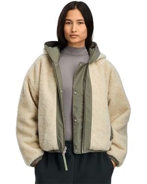 Canada Goose Alberni Reversible Fleece Bomber - Brown