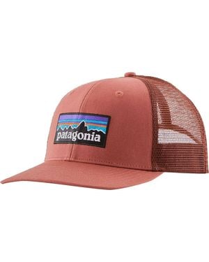 Patagonia P6 Trucker Hat - Red