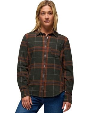 Prana Golden Canyon Flannel Shirt - Black
