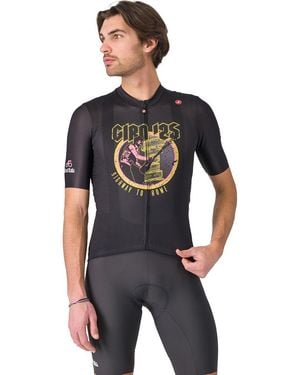 Castelli #Giro Highway To Rome Jersey - Black