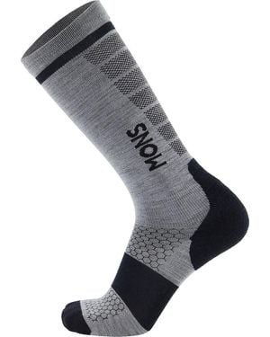 Mons Royale Pro Lite Snow Sock - Gray