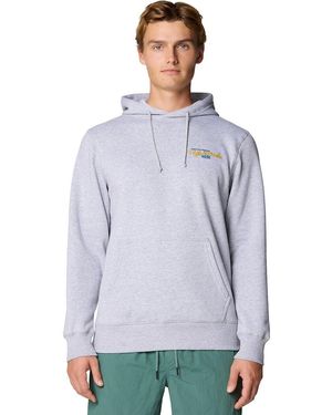 Mountain Hardwear Hardwear Tri-Color Logo Hoodie - Blue