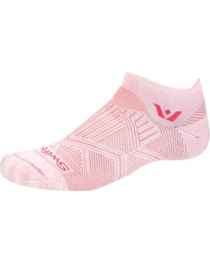 Swiftwick Aspire No Show Tab Sock - Pink