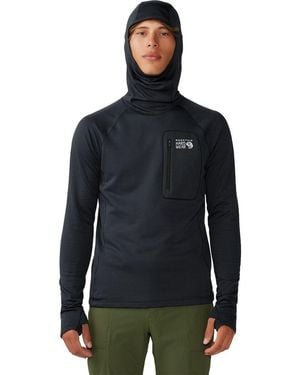 Mountain Hardwear Glacial Trail Pullover Hoodie - Black