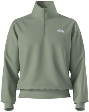 The North Face Evolution Embroidered 1/4-Zip Pullover - Green