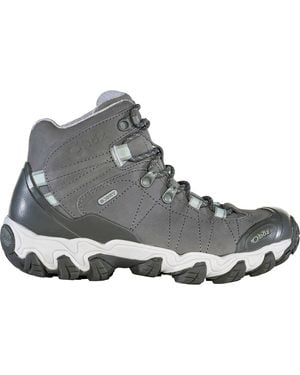 Obōz Bridger Mid B-Dry Hiking Boot - Gray