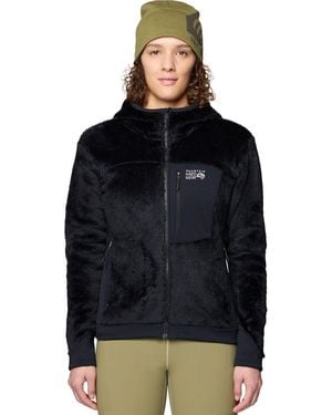 Mountain Hardwear Polartec High Loft Hooded Jacket - Black