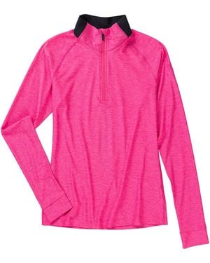 Rossignol Melange Long-Sleeve 1/2-Zip Top - Pink