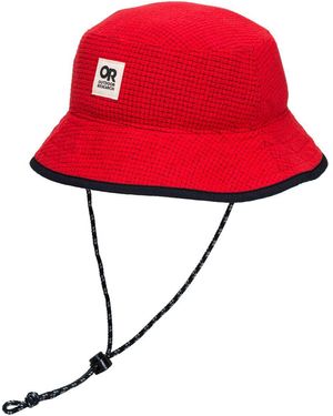 Outdoor Research Trail Mix Bucket Hat - Red