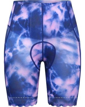 SHREDLY Biker Cham Liner Short - Blue