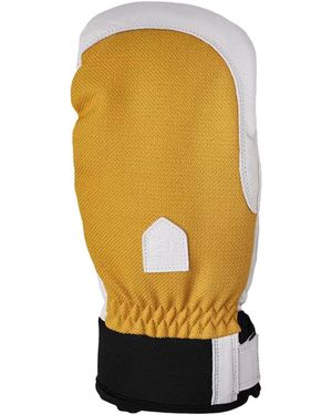 Hestra Army Leather Patrol Mitten - Yellow