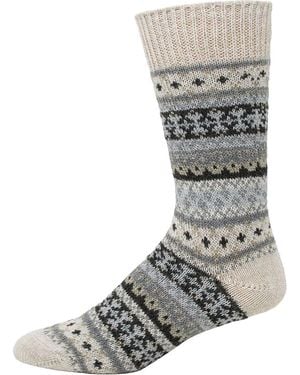 Wigwam Fairisle Sock - Gray