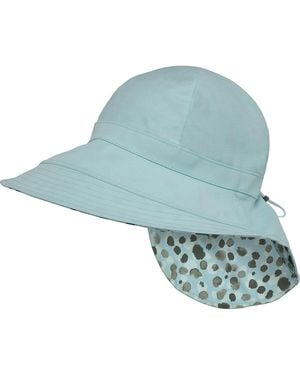 Sunday Afternoons Reversible Blend Cape Sun Hat - Blue