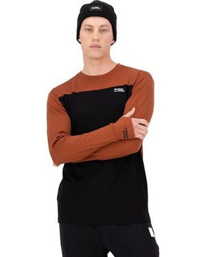 Mons Royale Yotei Tech Long-Sleeve Top - Black