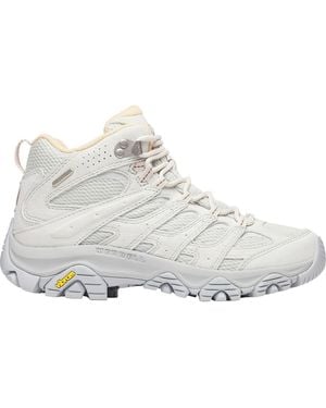 Merrell Moab 3 Mid Waterproof Hiking Boot - White