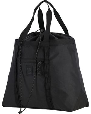 Topo Mountain Utility Tote - Black