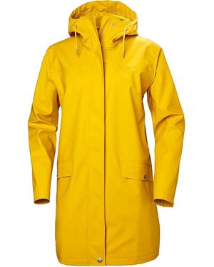 Helly Hansen Moss Rain Coat - Yellow
