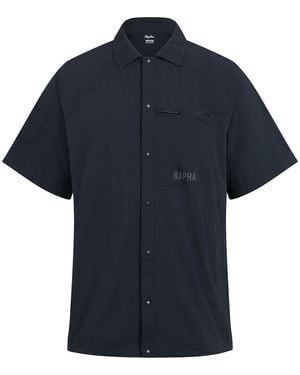 Rapha Explore Short Sleeve Shirt - Blue