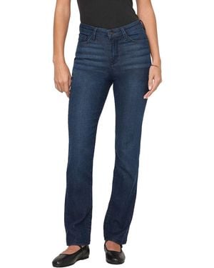 DUER No Sweat Denim High Rise Slim Straight Pant - Blue