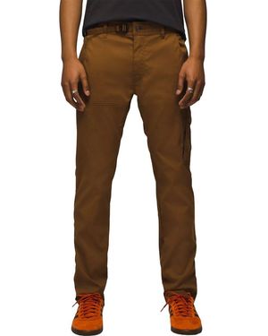 Prana Stretch Zion Slim Straight Pant - Brown