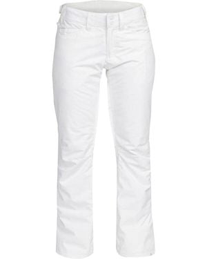 Roxy Backyard Snow Pant - White
