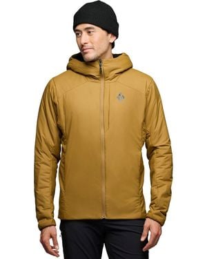 Black Diamond Stretch Synthetic Insulated Hoodie - Green