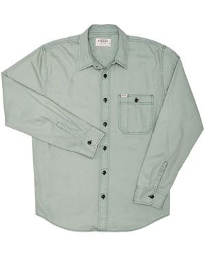 Filson Shipwright Fine Twill Shirt - Green