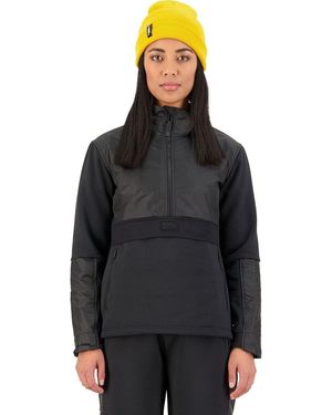 Mons Royale Decade Mid Fleece Pullover - Black
