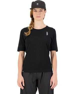 Mons Royale Cadence Bike Short-Sleeve Shirt - Black