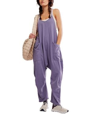 Fp Movement Hot Shot Onesie Jumpsuit - Purple