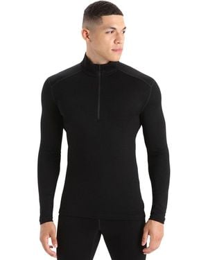 Icebreaker Merino Wool Thermal Baselayer - Black