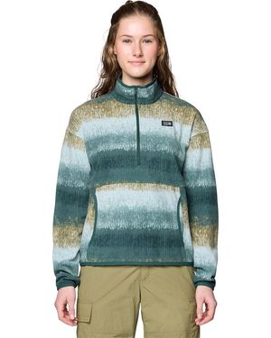 Mountain Hardwear Microchill Pullover - Green