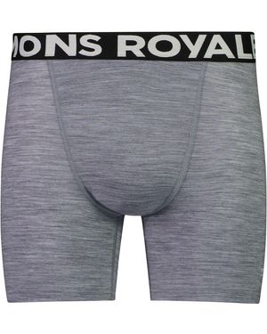 Mons Royale Hold 'Em Boxer Brief - Gray