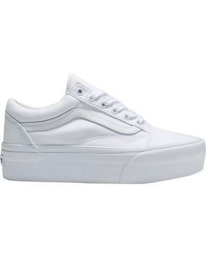 Vans Old Skool Stackform Shoe - White