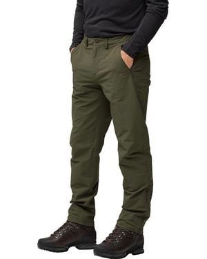 Fjallraven Stretch Insulated Winter Hiking Pants - Green