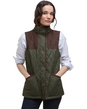 Barbour Keeper Wear Quilted Gilet - Brown