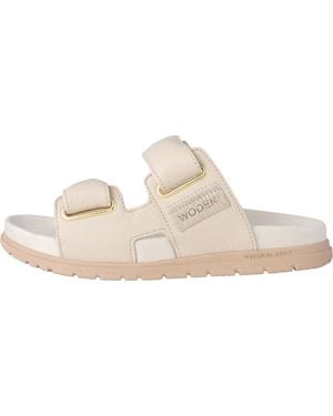 Woden Lisa Leather Shoe - White