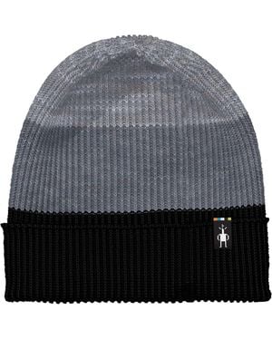 Smartwool Merino Wool Colorblock Beanie - Gray