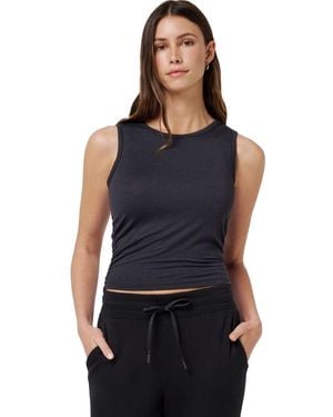Travis Mathew Skyline Jersey Tank Top - Black