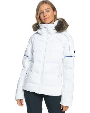 Roxy Snowblizzard Snow Jacket - White