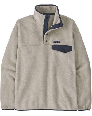 Patagonia Lightweight Synchilla Snap-T Fleece Pullover - Gray