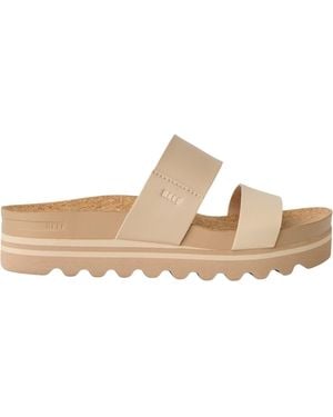 Reef Cushion Vista Hi Sandal - Natural