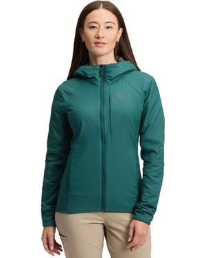 Black Diamond First Light Hybrid Hooded Jacket - Green