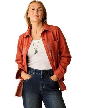 Carve Designs Fairbanks Supersoft Shirt - Red