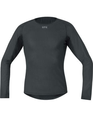 Gore Wear Windstopper Base Layer Thermo Long-Sleeve Shirt - Gray