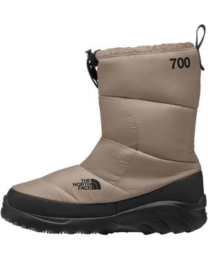 The North Face Nuptse Traction Bootie - Brown