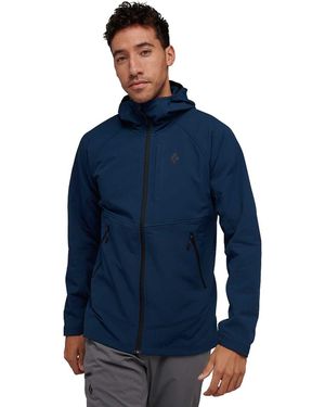 Black Diamond Element Hooded Jacket - Blue