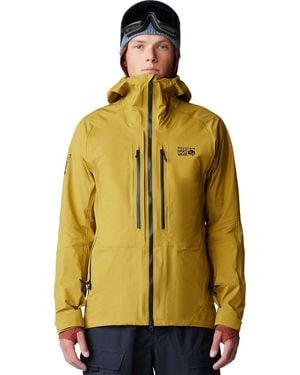 Mountain Hardwear GORE-TEX Ripstop Ski Jacket - Yellow