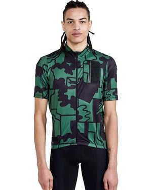 C.r.a.f.t Adv Bike Offroad Short-Sleeve Jersey - Green
